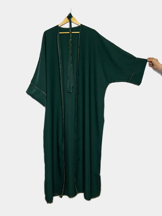 Kimono Silk Abaya Pearl Hijab London