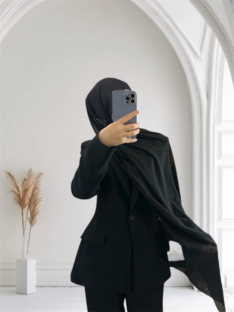 Plain Chiffon Hijab