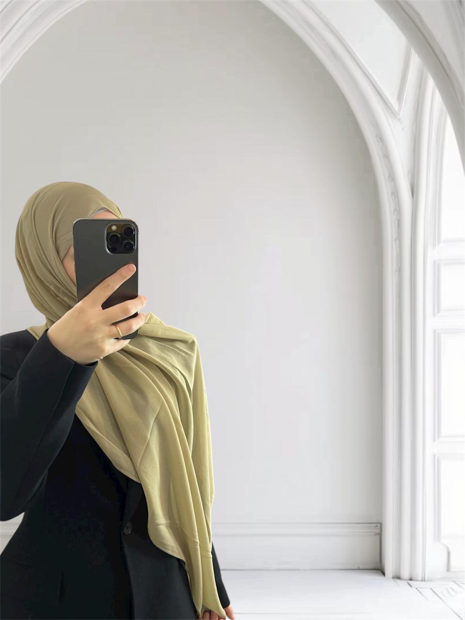 Plain Chiffon Hijab