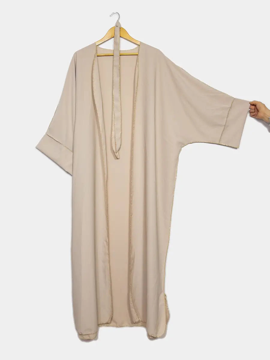 Kimono Silk Abaya Pearl Hijab London
