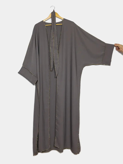 Kimono Silk Abaya Pearl Hijab London