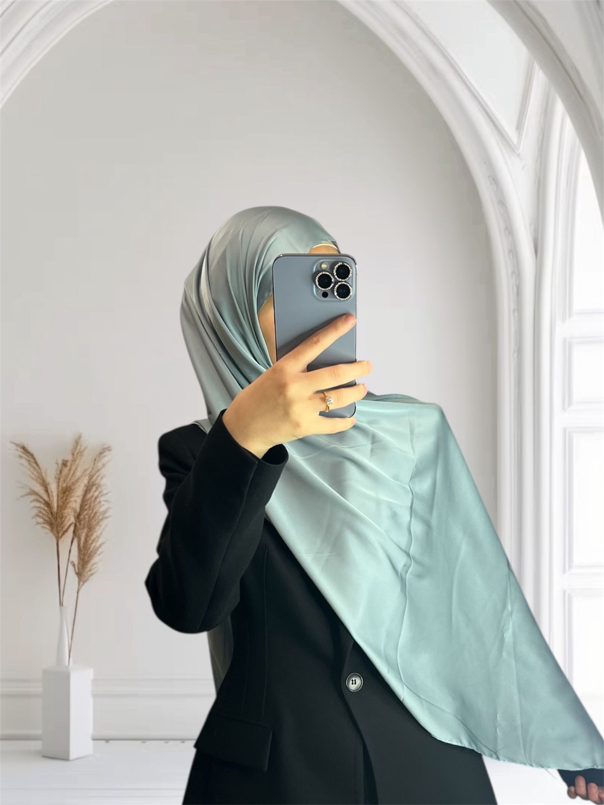 Silky hijab