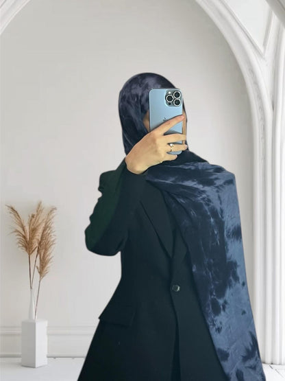 Tie Dye Modal Printed Hijab